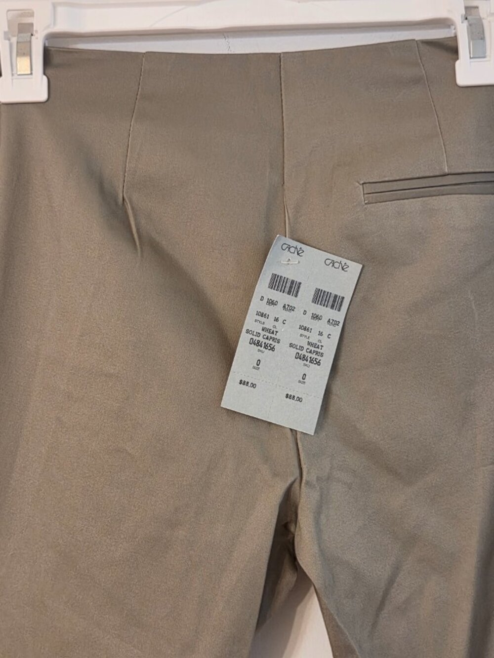 Cache Wheat Color Straight Leg Pants - Picture 5 of 5